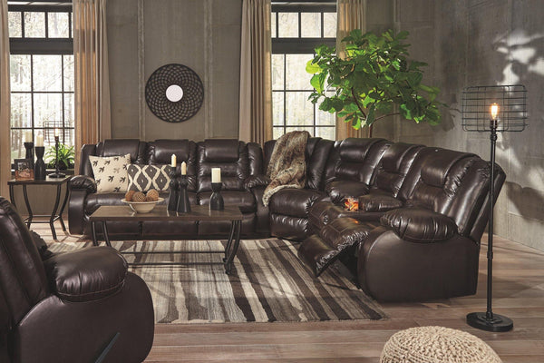 Vacherie Reclining Loveseat with Console 7930794 Chocolate Contemporary Motion Upholstery By AFI - sofafair.com