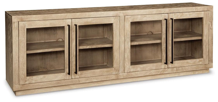 Belenburg Accent Cabinet A4000411 Natural Casual Stationary Upholstery Accents By AFI - sofafair.com
