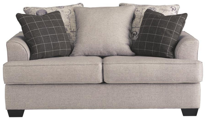 Velletri Loveseat 7960435 Pewter Casual Stationary Upholstery By AFI - sofafair.com