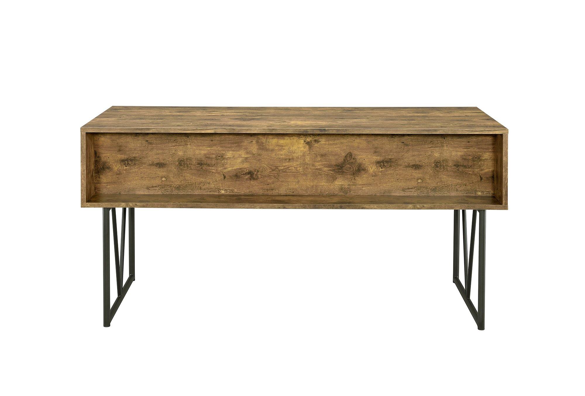 Analiese 800999 Antique nutmeg Rustic writing desk By Coaster