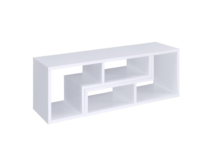 Home office : bookcases 800330 White Casual Bookcase1 By coaster - sofafair.com