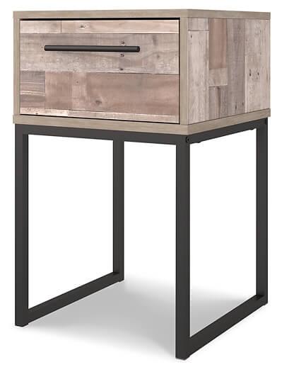 EB2320-291 Brown/Beige Casual Neilsville Nightstand By AFI - sofafair.com