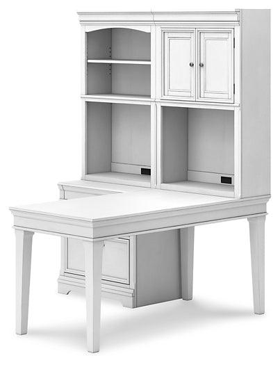 Kanwyn Bookcase H777H5 White Traditional Home Office Storage By Ashley - sofafair.com