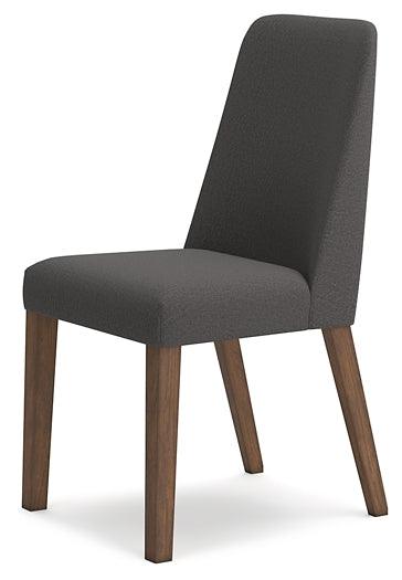 D615-02 Black/Gray Contemporary Lyncott Dining Chair By Ashley - sofafair.com