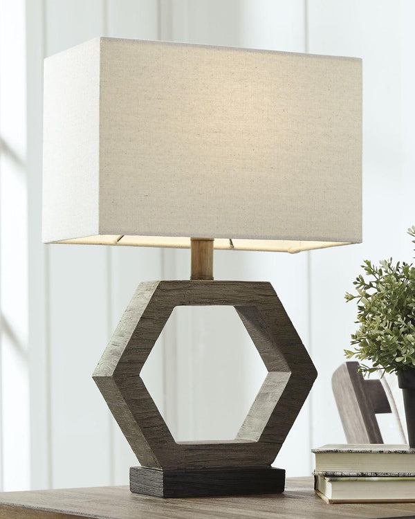 Marilu Table Lamp L857764 Brown/Beige Contemporary Table Lamp Youth By Ashley - sofafair.com