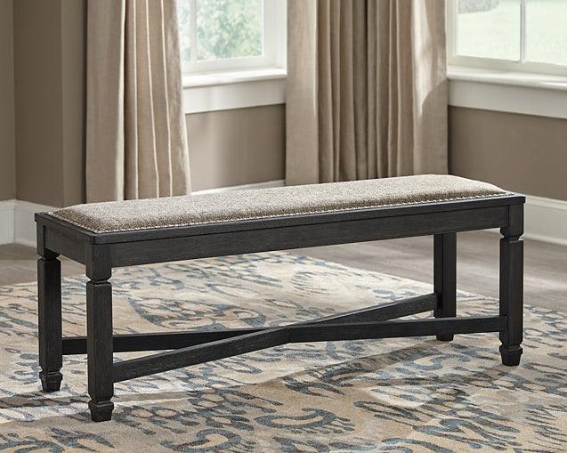 Tyler Creek Dining Bench D736-00 Black/Gray Casual Casual Seating By Ashley - sofafair.com