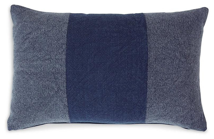 A1000897P Blue Contemporary Dovinton Pillow By Ashley - sofafair.com