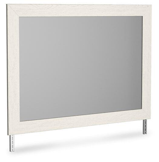 B2588-36 White Casual Stelsie Bedroom Mirror By AFI - sofafair.com