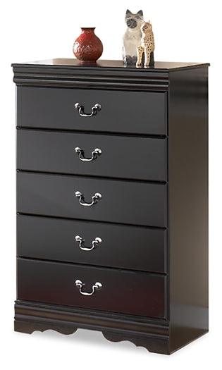 Huey Vineyard Chest of Drawers B128-46 Black/Gray Casual Master Bed Cases By Ashley - sofafair.com