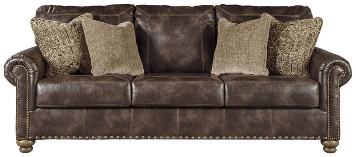 Nicorvo Queen Sofa Sleeper 8050539 Coffee Traditional Stationary Upholstery By AFI - sofafair.com
