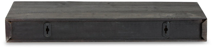 A8010363 Black/Gray Casual Corinsville Wall Shelf By Ashley - sofafair.com