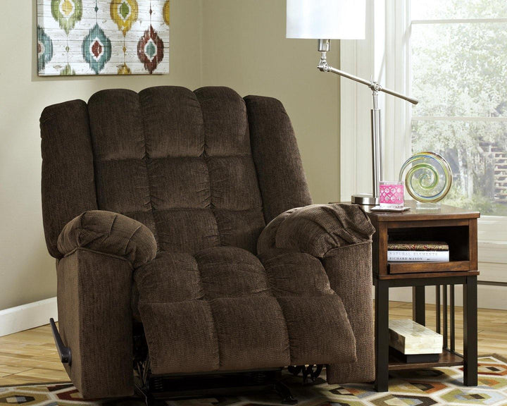 Ludden Recliner 8110425 Cocoa Contemporary Motion Recliners - Free Standing By AFI - sofafair.com
