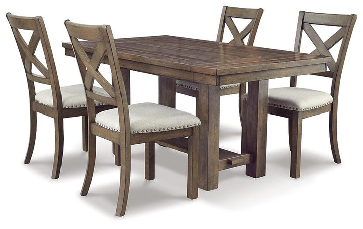 Moriville Dining Extension Table D631-45 Brown/Beige Casual Casual Seating By Ashley - sofafair.com