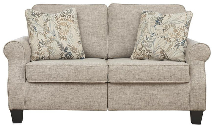 Alessio Loveseat 8240435 Sesame Contemporary Stationary Upholstery By AFI - sofafair.com
