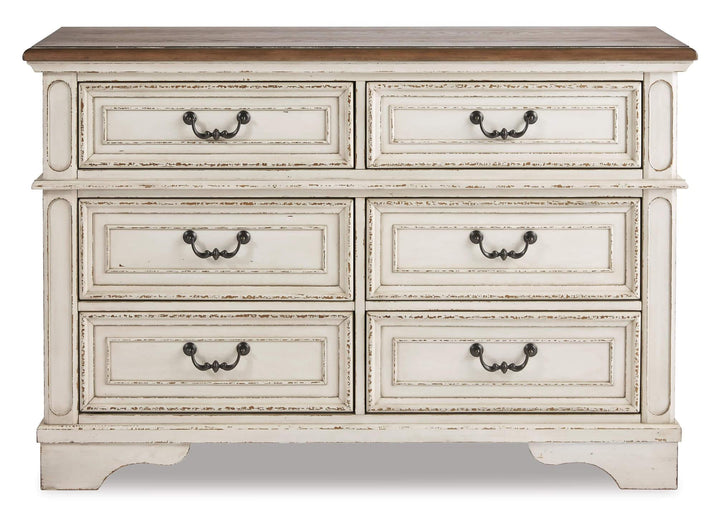 Realyn Dresser B743-21 White Casual Youth Bed Cases By Ashley - sofafair.com