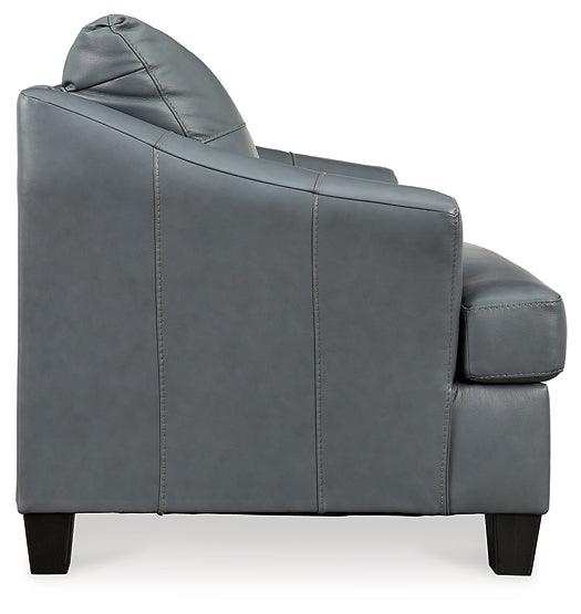 Genoa Oversized Chair 4770523 Blue Contemporary Stationary Upholstery By AFI - sofafair.com