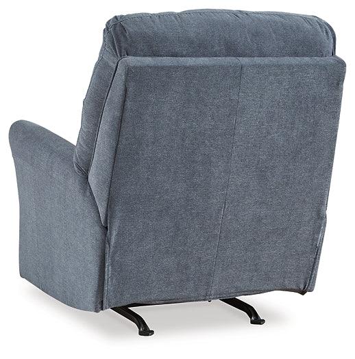 Marleton Recliner 5530325 Blue Contemporary Motion Upholstery By Ashley - sofafair.com