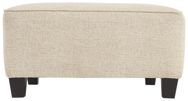 Abinger Oversized Accent Ottoman 8390408 Natural Contemporary Stationary Upholstery By AFI - sofafair.com