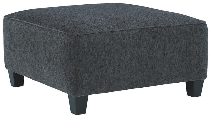 Abinger Oversized Accent Ottoman 8390508 Smoke Contemporary Stationary Sectionals By AFI - sofafair.com