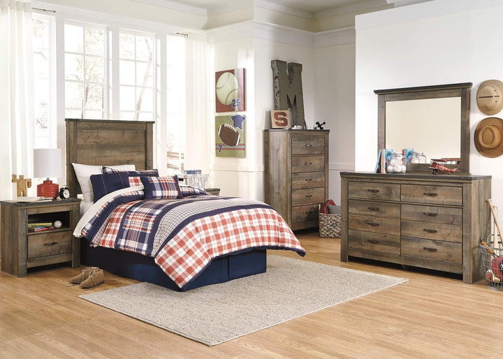 Trinell Chest of Drawers B446-46 Brown/Beige Casual Youth Bed Cases By Ashley - sofafair.com