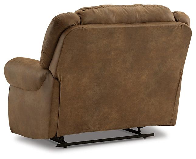 Boothbay Oversized Recliner 4470452 Brown/Beige Traditional Motion Recliners - Free Standing By AFI - sofafair.com