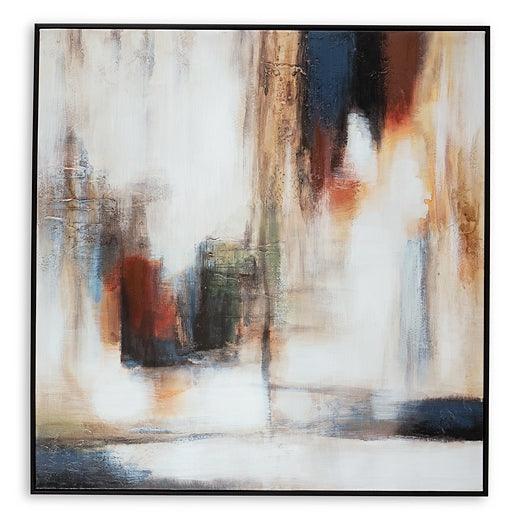 Pigeonford Wall Art A8000348 White Contemporary Wall Art (Standard) By Ashley - sofafair.com