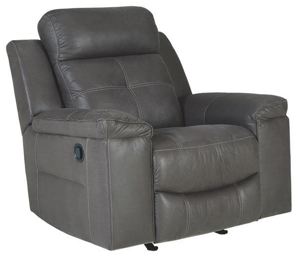 Jesolo Recliner 8670525 Dark Gray Contemporary Motion Upholstery By AFI - sofafair.com