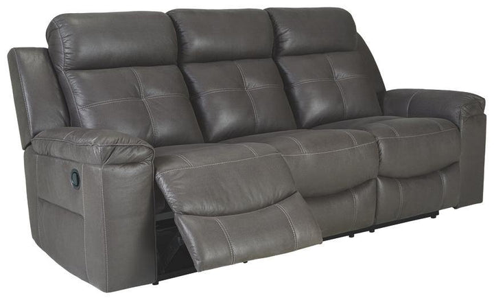 Jesolo Reclining Sofa 8670588 Dark Gray Contemporary Motion Upholstery By AFI - sofafair.com