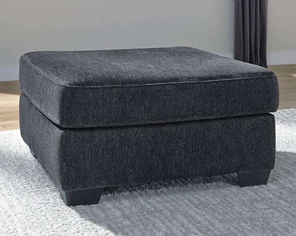 Altari Oversized Accent Ottoman 8721308 Slate Contemporary Stationary Sectionals By AFI - sofafair.com