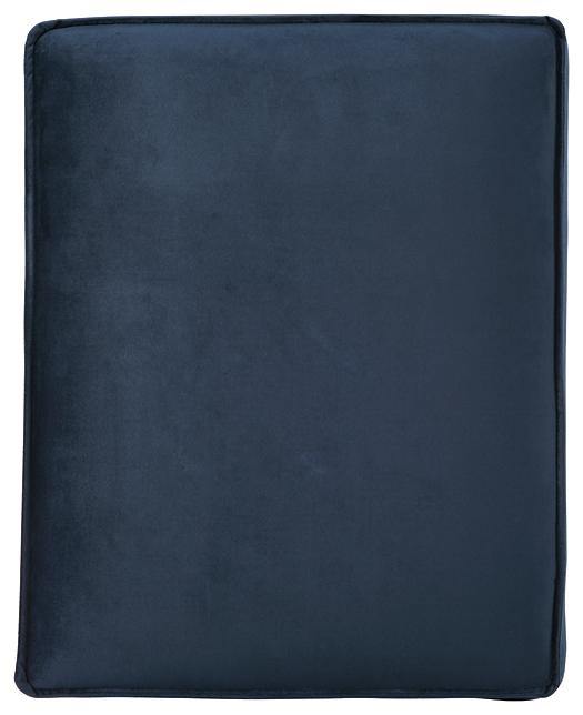 Macleary Ottoman 8900814 Navy Contemporary Stationary Upholstery By AFI - sofafair.com