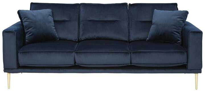 Macleary Sofa 8900838 Navy Contemporary Stationary Upholstery By AFI - sofafair.com