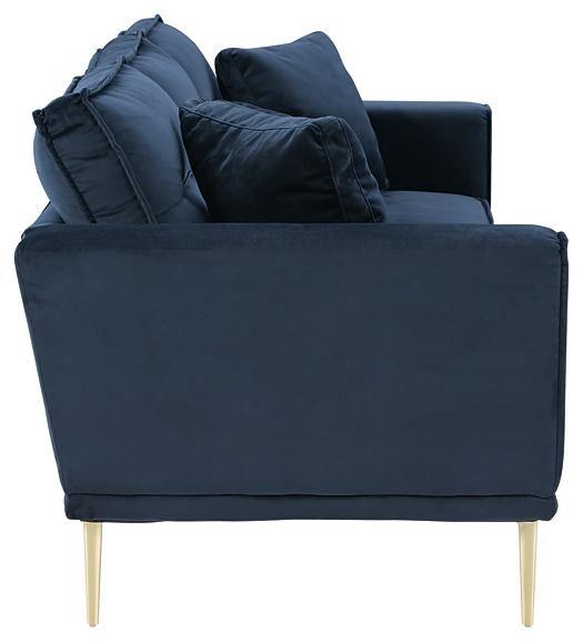 Macleary Sofa 8900838 Navy Contemporary Stationary Upholstery By AFI - sofafair.com