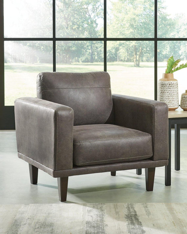 Arroyo Chair 8940220 Smoke Contemporary Stationary Upholstery By AFI - sofafair.com