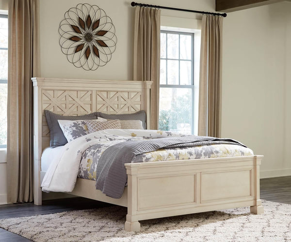 Bolanburg Queen Panel Bed B647B2 White Casual Master Beds By Ashley - sofafair.com