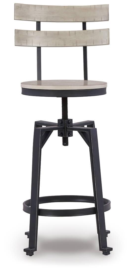 Karisslyn Counter Height Bar Stool D336-124 White Casual Barstool By AFI - sofafair.com