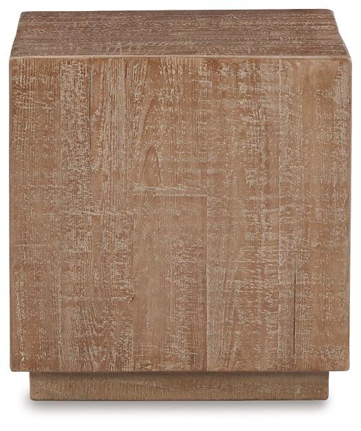 Waltleigh Accent Table T993-102 Brown/Beige Contemporary Stationary Occasionals By Ashley - sofafair.com