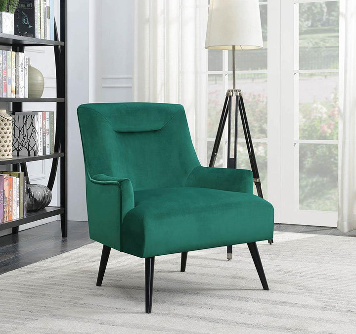 904100 Green Mid-century modern green accent chair By coaster - sofafair.com