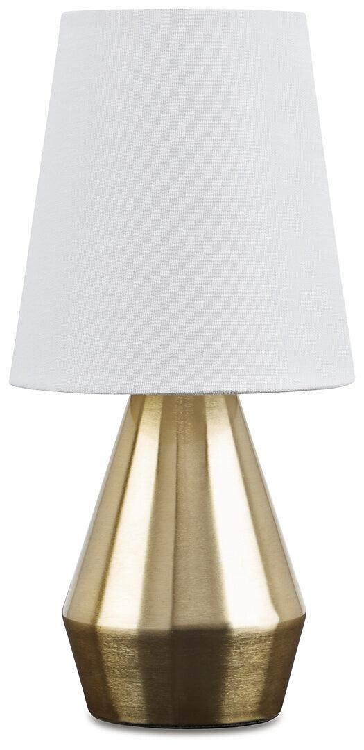L204404 Metallic Contemporary Lanry Table Lamp By AFI - sofafair.com