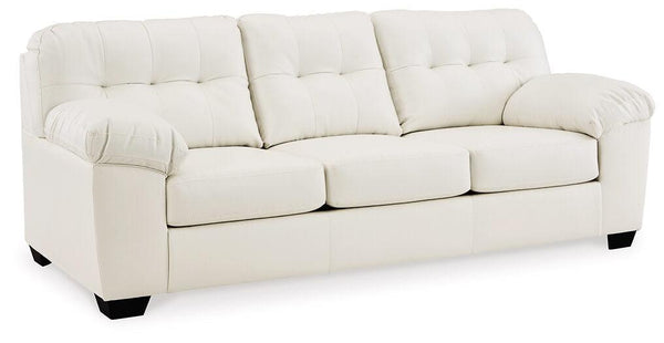 Donlen Sofa 5970338 White Contemporary Stationary Upholstery By AFI - sofafair.com