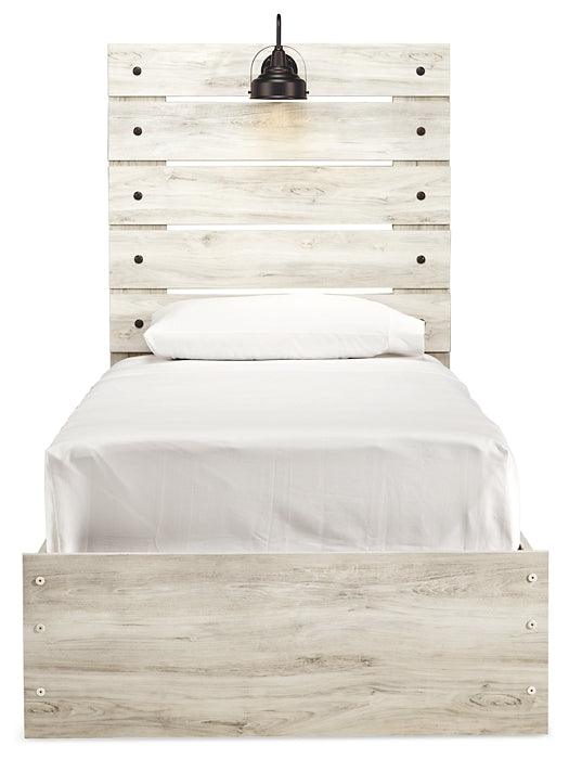 Cambeck Twin Panel Bed B192B2 White Casual Youth Beds By Ashley - sofafair.com