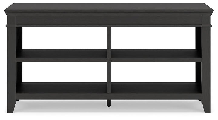 Beckincreek Credenza H778-46 Black/Gray Traditional Curio By Ashley - sofafair.com