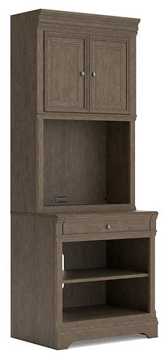Janismore Bookcase H776H7 Black/Gray Traditional Home Office Cases By Ashley - sofafair.com