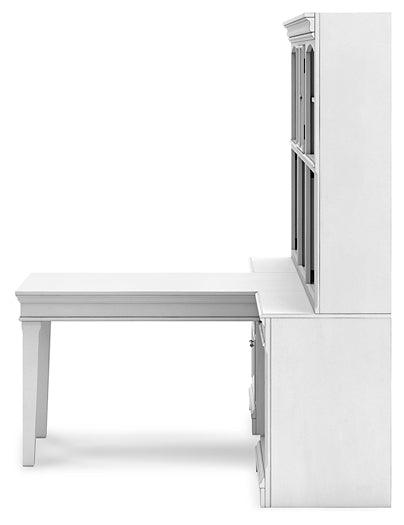 Kanwyn Bookcase H777H4 White Traditional Home Office Storage By Ashley - sofafair.com