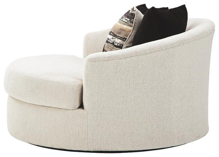 Cambri Oversized Chair 9280121 Snow Contemporary Stationary Upholstery By AFI - sofafair.com