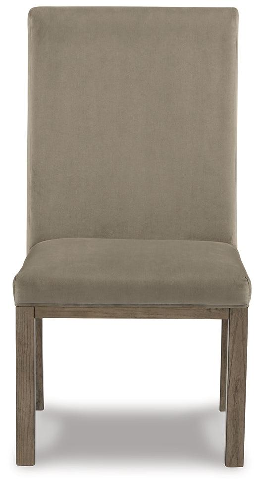 Chrestner Dining Chair D983-01 Black/Gray Contemporary Formal Seating By Ashley - sofafair.com