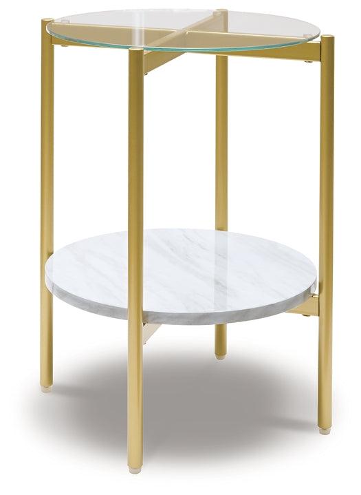 T192-6 White Contemporary Wynora End Table By Ashley - sofafair.com