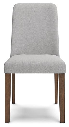 D615-01 Black/Gray Contemporary Lyncott Dining Chair By Ashley - sofafair.com