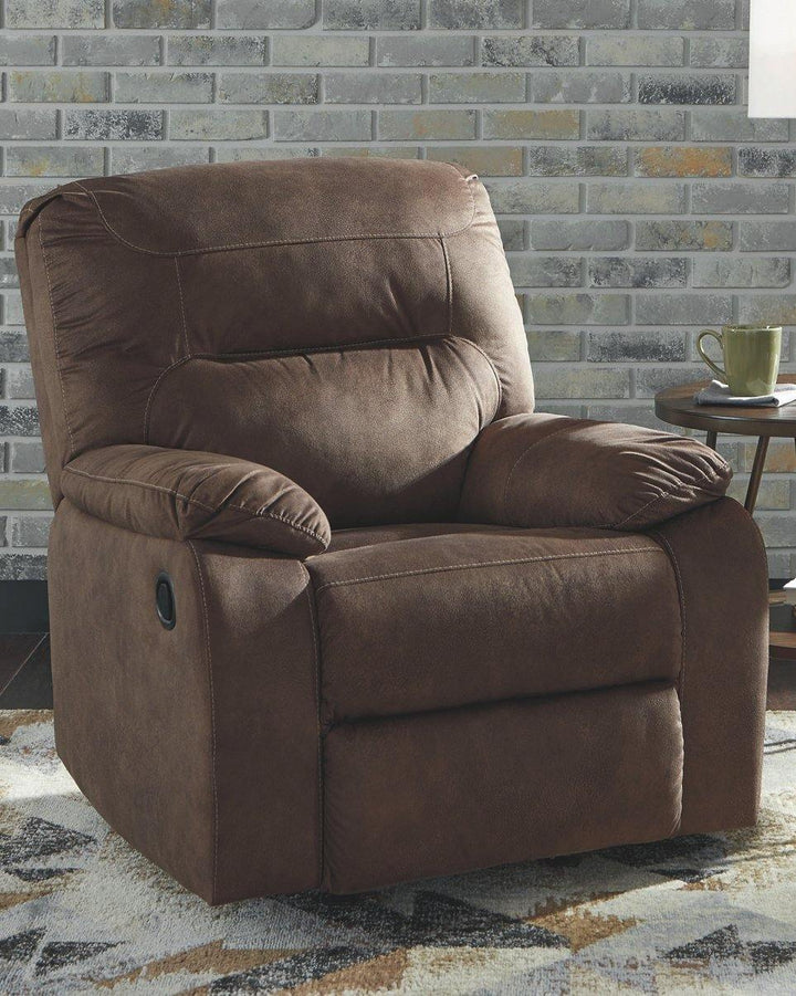 Bolzano Recliner 9380225 Coffee Contemporary Motion Recliners - Free Standing By AFI - sofafair.com