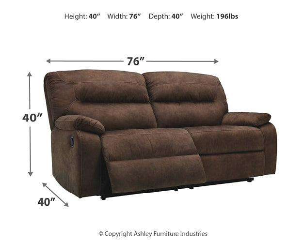 Bolzano Reclining Sofa and Loveseat 93802U1 Coffee Contemporary Motion Upholstery Package By AFI - sofafair.com