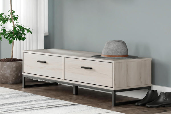 Socalle Storage Bench EA1864-150 Natural Contemporary EA Furniture By Ashley - sofafair.com